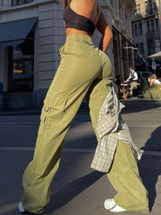 Women's Pocketed Cargo Pants