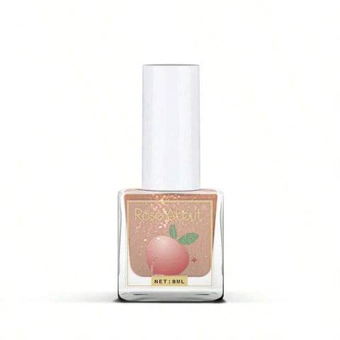 Peel Off & Quick Dry High-grade Water-based Nail Polish, Fashionable Popular Colors For Brighter Nails
