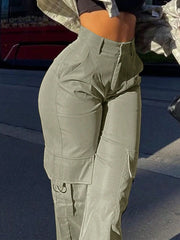 Women's Pocketed Cargo Pants