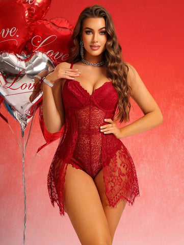 Women'S Sexy Underwire Bodysuit (Valentine'S Day Edition)