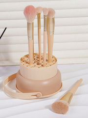1pc Makeup Tools Cleaning Storage Bowl,Makeup Brushes & Sponge Cleaning Tool,Brushes Hanging Drying For Everyday Use